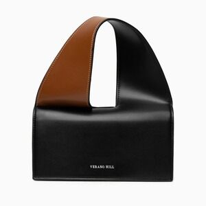 Verano Hill Jeannette Handbag Black Tan Small New With Tags